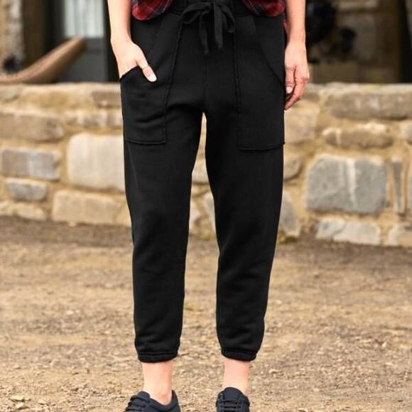 Frank&Eileen Eamon Jogger Sweatpant in black sz Small - Picture 1 of 5